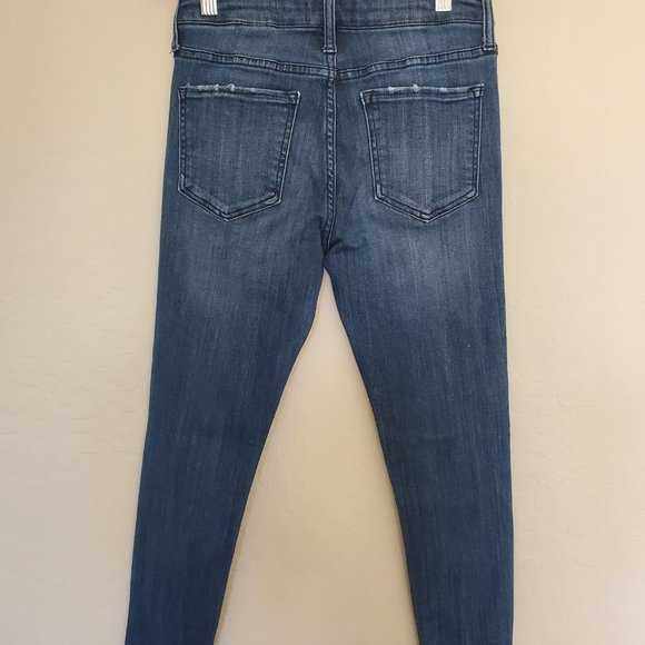 EUC- VERVET by FLYING MONKEY Ankle Skinny womens size 26 jeans - Picture 3 of 4